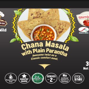 Chana Masala With Plain Parantha - tasteroots