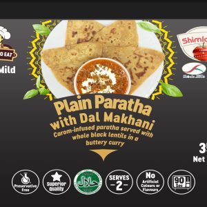 Dal Makhani With Plain Parantha - tasteroots