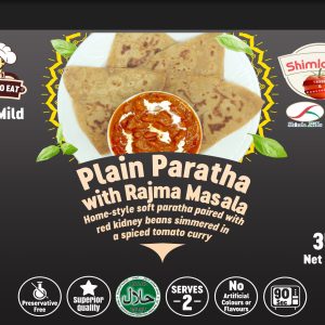 Rajma Masala With Plain Parantha - tasteroots